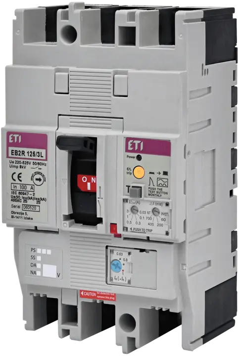 Slika EB2R 125/3L 100A 3P