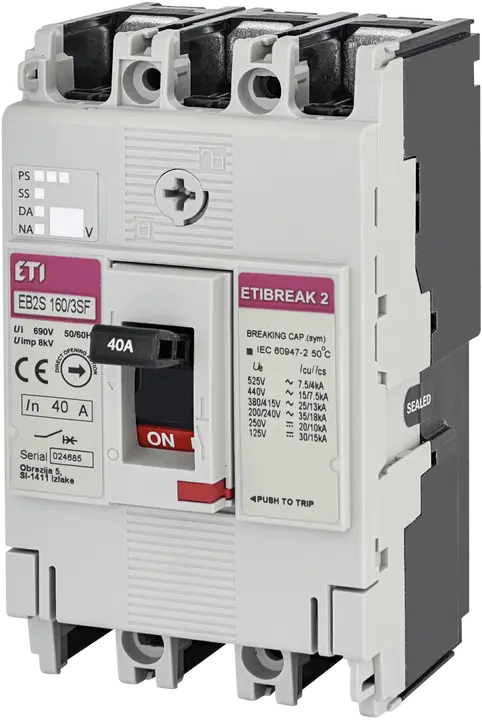 Slika EB2S 160/3SF 40A 3p