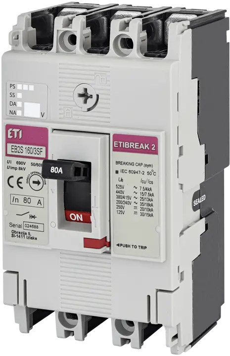 Slika EB2S 160/3SF 80A 3p