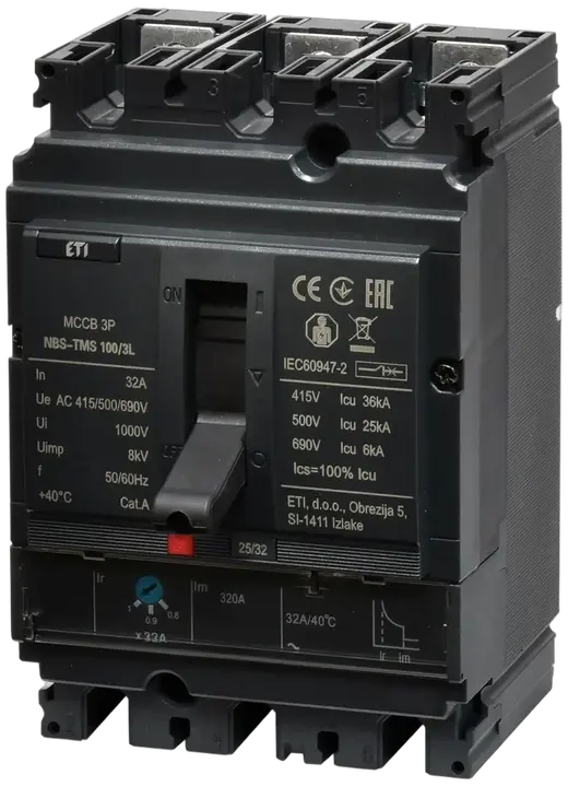 Slika NBS-TMS 100/3L  32A 3P
