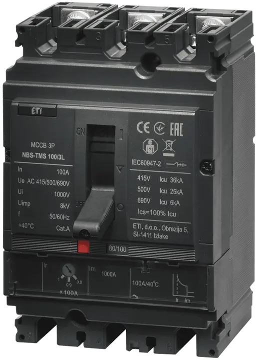 Slika NBS-TMS 100/3L 100A 3P