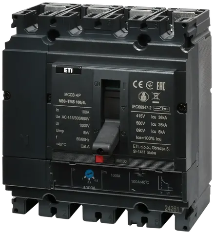 NBS-TMS 100/4L  80A 4P