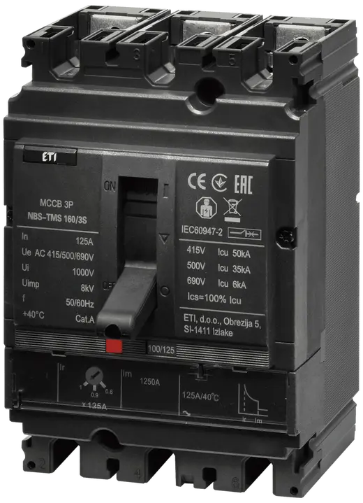 Slika NBS-TMS 160/3S 125A 3P