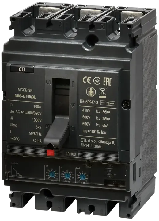 Slika NBS-E 100/3L 100A 3P