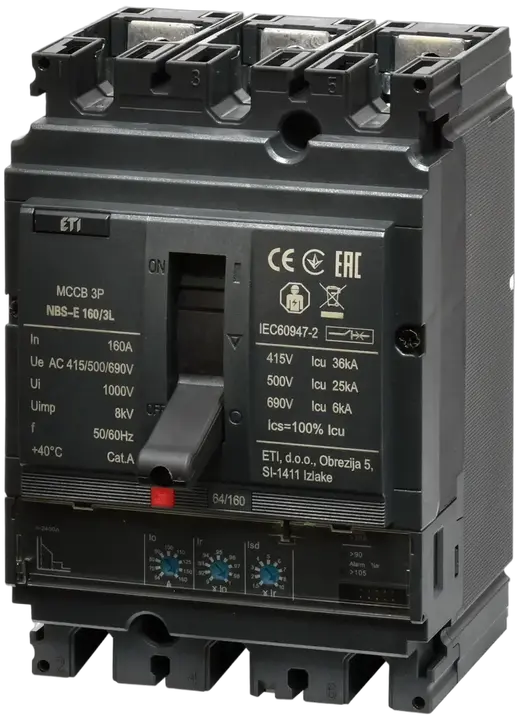 Slika NBS-E 160/3L 160A 3P