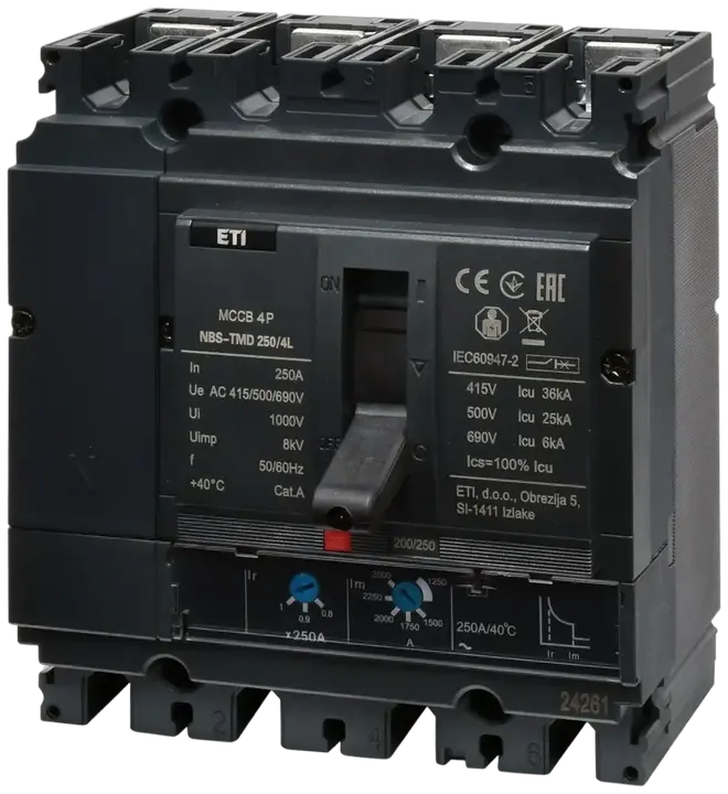 Slika NBS-TMD 250/4S 200A 4P