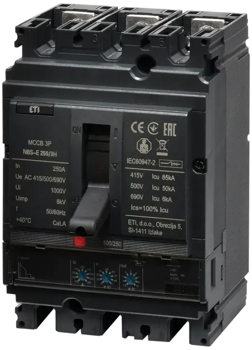 Slika NBS-E 250/3H 250A 3P