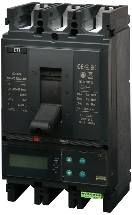 Slika NBS-EC 400/3L LCD 400A 3P