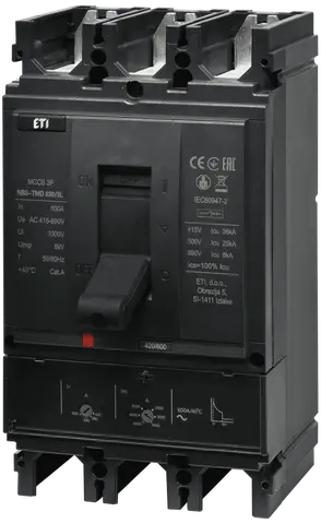 NBS-TMD 630/3L 600A 3P