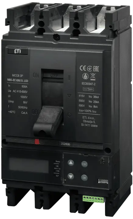 Slika NBS-EC 630/3L LCD 630A 3P