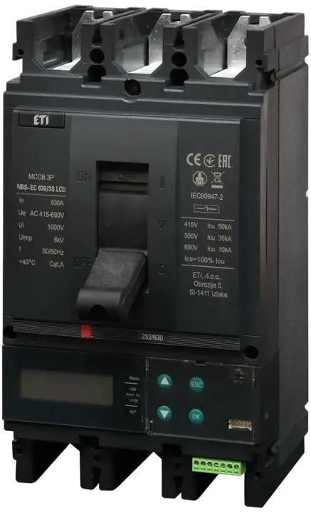 Slika NBS-EC 630/3S LCD 630A 3P