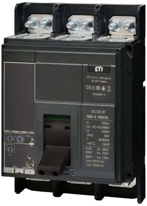 Slika NBS-E 1600/3L 1250A 3P