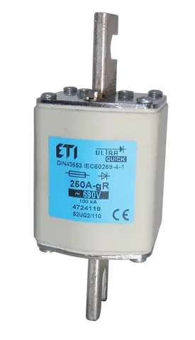 NHS1/110 UQ2 gR 160A/690V