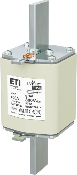 Slika NH2 gBat 400A/800V DC