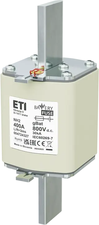 Slika NH2 gBat 400A/800V DC